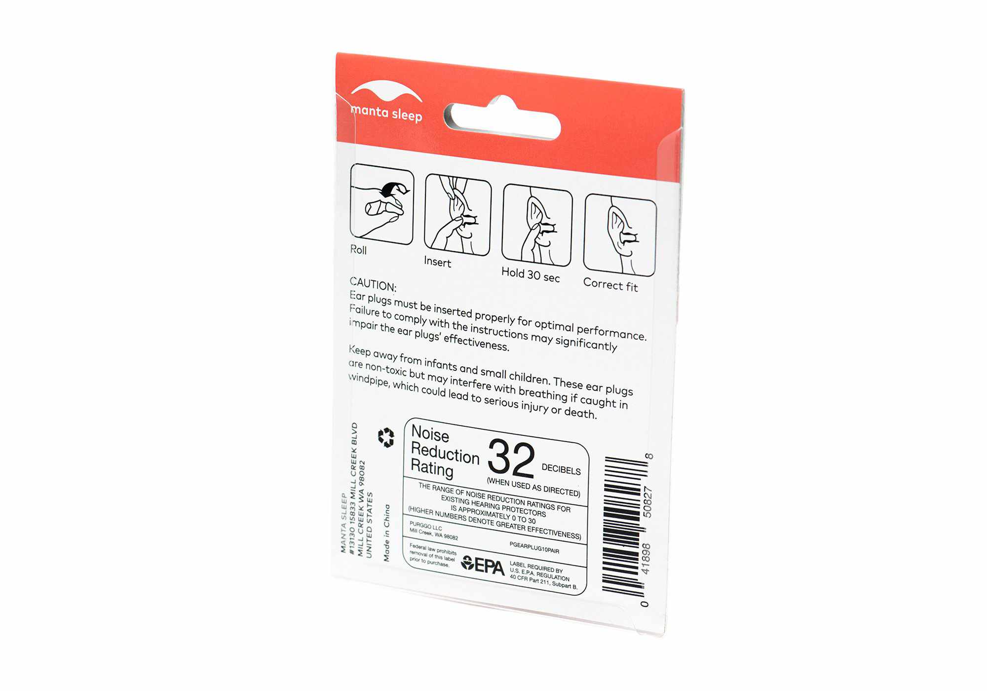 Manta Earplugs [10 Pairs] - Image 3